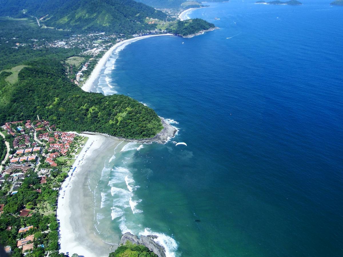 Pe Na Areia Pousada Bertioga Ngoại thất bức ảnh
